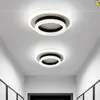 Plafond moderne à LEDs simples lumières allée lumières couloir lumières lumière luxe nouvelles lumières d'entrée lampes d'entrée et lanternes éclairage