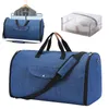 Duffel Torbalar Dönüştürülebilir giysi torbası omuz kayışı ile el çantası taşıma erkekler için bavul takım elbise seyahat vip lüks hayalet