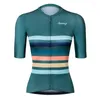 Vestes de course SUAREZ Maillots de cyclisme légers à manches courtes pour femmes Chemises respirantes pour VTT Camisa Ciclismo Maillot Ropa