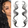 Tattoo Books Hair Stickers Creating The Seriously Real Baby Hairs Temporary Hairline Sticker Curly Template Edge 231113