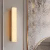 ウォールランプモダンミニマリストの屋内雰囲気ライトLMITATION大理石パーラーベッドルームLED SCONCE AISLE WALL Mounted Lights