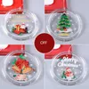 Christmas Decorations 3D Christmas Lamp Window Hanging Sucker Lamp LED Window Light Shop Ornaments Room Colored Christmas Decorative Lamp 2024 231109