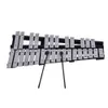 30 Note Glockenspiel Xilofono Cornice in legno Barre in alluminio Strumento a percussione educativo con borsa per il trasporto
