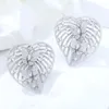 Boucles d'oreilles GODKI 45mm luxe papillon coeur pour les femmes de mariage cubique Zircon cristal Dubai mariée haut de gamme 2023