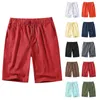 Shorts Masculino Casual Trabalho Moda Slim Cinco Calças Praia Mens H House Conjunto