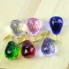 Chandelier Crystal K9 Fruit Pear Paperweight Souvenir Smoothy Pretty Vegetable Gifts Crafts Home Decoration