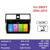 مشغل فيديو DVD Car لـ Suzuki Swift 2004-2010 Screen Dashboard استبدال Android GPS Navigation DSP 10 بوصة