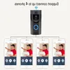 Freeshipping Wi -Fi Doorbell B30 IP65 Waterproof Inteligentne drzwi wideo Kontek