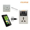 Freeshipping UK EU Plug GSM Power Socket Intelligent Relay Switch Smart Remote Control Home Automation Appliance via telefonsamtal SMS App JPDFL