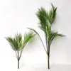 Fleurs décoratives Artificielle Palmier En Plastique Plantes Branche Faux Cycas Arbres Vert Faux Feuilles Tropicales Pour La Maison Jardin Décor Intérieur