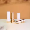 Garrafas de armazenamento atacado 30/50pcs 12,1 mm vazia fosco branco laranja batom de tubo redondo lipbalm garrafa diy cosmético lip stick recipiente