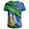 メンズTシャツサマーアフリカゾーンTシャツ印刷されたカジュアルストリートスタイル南スーダンアップライシング - ロード