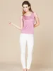 Camisoles Tanks suyadream womenは本物の絹のソリッドベストoネックノースリーブベーシックTシャツスプリンサマートップ230412