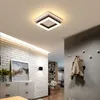 Plafond moderne à LEDs simples lumières allée lumières couloir lumières lumière luxe nouvelles lumières d'entrée lampes d'entrée et lanternes éclairage