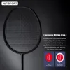 Badminton Rackets ALP XHP 2Pcs 100 Carbon Fiber Elastic 6U 72g 30Lbs Strung Racquet Offensive And Defensive Pro Racket With String Bag 230413