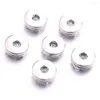 Bangle 500pcs / lot Snap Jewelry Trendy Charm Spilla Fit 18mm Charms in metallo Button Snaps Montaggio fai da te