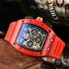 2023 Nieuwe herenhorloge volledige functie 6-pins verstelbare agenda mode sport trend Watch Business Quartz dameshorloge