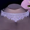 Pinces à cheveux, diadèmes et couronne en Zircon cubique scintillant, accessoires de mariée pour femmes, diadème de spectacle Quinceanera, arrivée à la mode, C-40