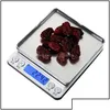 Scale di pesatura 0,01 1G Precision LCD Digital 500G 1 2 3 kg Mini grammi elettronici Peso NCE Scala per forno al tè SCA