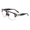 Reading Glasses Presbyopia Man Anti Blue Light Glasses Big Frame Transparent Square Eyeglasses Diopters 0 to 6.0 Vintage Men Reading Glasses 230421