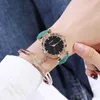 Nouvelle marque Amadi montre femme étudiante étoile visage ceinture mode tendance deux pièces ensemble coréen polyvalent montre pour femme