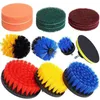 Freeshipping All Purpose Power Scrubber Cleaning Kit Borrborstefästen Set inklusive Scrub Pads Svamp för injekteringsplattor Sänkor BA FHUC