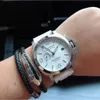 Paneraii Paneria Designer Watch Автоматические роскошные часы Механические движения сапфировые панераи зеркало размер 47 -мм коров