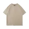 21SS Designer Tide T Shirts Chest Letter Laminerad tryck Kort ärm High Street Loose Overize Casual T-shirt 100% Pure Cotton Tops för män och kvinnor34