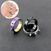 Hip Hop Self-defense Stainless Steel Ring Gothic Punk Style Metal 3 Spiked Emergency Defense Ring Men and Women's Thorn Jewelry