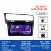 Android GPS Navigation Car Video DVD Player Head Unit for GOLF 7 2014-2018 with Mirror Link Factory Price