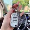 Key Rings Suitable for Audi Key Cover A4L Car Key Case A6L/Q3/A1/Q2/Q5L/A3L/A7/A8/Q8 Accessories Holder Shell Keychain Styling J230413
