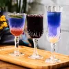 Tumblers 150250ml Diamond Engraving Geblet Glass Cup Cup Crystal Art Multi Wish Whisky Brandy Gift Family Tasting 230413