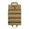 Tool Bag Multi-Purpose Tool Roll Bag Electrician Kit Roll-type Electrician Bag Storage Bag Hanging Bag Vehicle-mounted Hardware Kit 230413