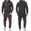 2024 Designer Tracksuit Masculino Hoodies G Impresso 2 Peça Set Jogging Terno Homens Moda Jaqueta e Calças Streetwear Correndo Suor Ternos Mulheres Roupas