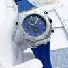 Luxury Quartz Watch Product Men's Leisure Love 3-Pin Quartz Tape Watch Hair