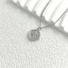 Pendant Necklaces Punk Men's Necklace Round Polished Coin Gold Color Choker Men Stainless Steel Jewelry Gifts