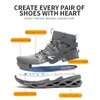 Buty Man Safety Buty KureProof Work Sneakers Lekkie mężczyźni stalowe palec u stóp niezniszczalny 231113