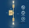 Wall Lamp 2-Light Brushed Nickel Bathroom Vanity Light Fixtures Modern Sconces Lighting Fixture Lights For Hallway And Bedroom