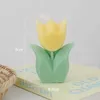 Scented Candle Tulip Flower Shape Scented Candle Paraffin Wax Aromatic Candle Creative Photo Props Wedding Birthday Party Decoration P230412