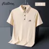 Hommes T-shirts Été Brodé Malbon Golf Polo Hommes Haute Qualité Hommes Manches Courtes Respirant Séchage Rapide Top Business 230412