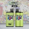 Iget Bar 3500 Puffs Original engångs elektronisk cigarettvape penna 800mAh Batteri 5% Koncentrationsband PODS PRE FYCH STEAM Kit i lager