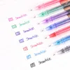 Ballpoint Pens 1pc Colorful 05mm Gel European Standard Needle Type Quick Dry Take An Exam Ink School Office Stationery 231113