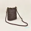 Spring and Summer Novice Style Woven Bag Leather Fashion Color Vegetable Basket Bag Beach Bags