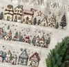 Naklejki na okno naklejki Neverland Vintage Christmas Cabin Waszynka TAPE PETAPE PLANNER KARTA DIY Making Notatbooking Plan Dekoracyjny naklejka 231110