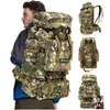 Backpack Lawaia Taktyczne plecaki 70L torby zewnętrzne Molle Wojskowa Armia RucksAck Sports Bag Waterproof Camping Wspinaczka