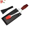 Padelle 1 Set Comal Metallo Robusto BBQ Antiaderente Anticorrosivo Bistecca Padella Per Piastra Nera All'aperto