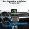 Uppgradera GPS HUD Digital Speedometer Head Up Display Universal Car Accessories Big Font Speed ​​for Truck Car Speed ​​Displays Auto Part Q0Q2