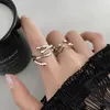 bagues de classe grandes vrilles irrégulières bague bagues assorties bagues vintage bagues de fiançailles pour femmes bijoux classiques de haute qualité pour hommes femmes bagues de couple