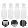 Bottiglie d'acqua 10 pezzi Bottiglia di succo di latte Plastica trasparente Durevole Pratica conservazione di bevande da viaggio