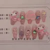 Накладные ногти Diy, ручная работа Pressonnails, мультяшные Nailsinspiration, трехмерная нашивка для ногтей, аниме-игрушка для девочек, игрушки в подарок